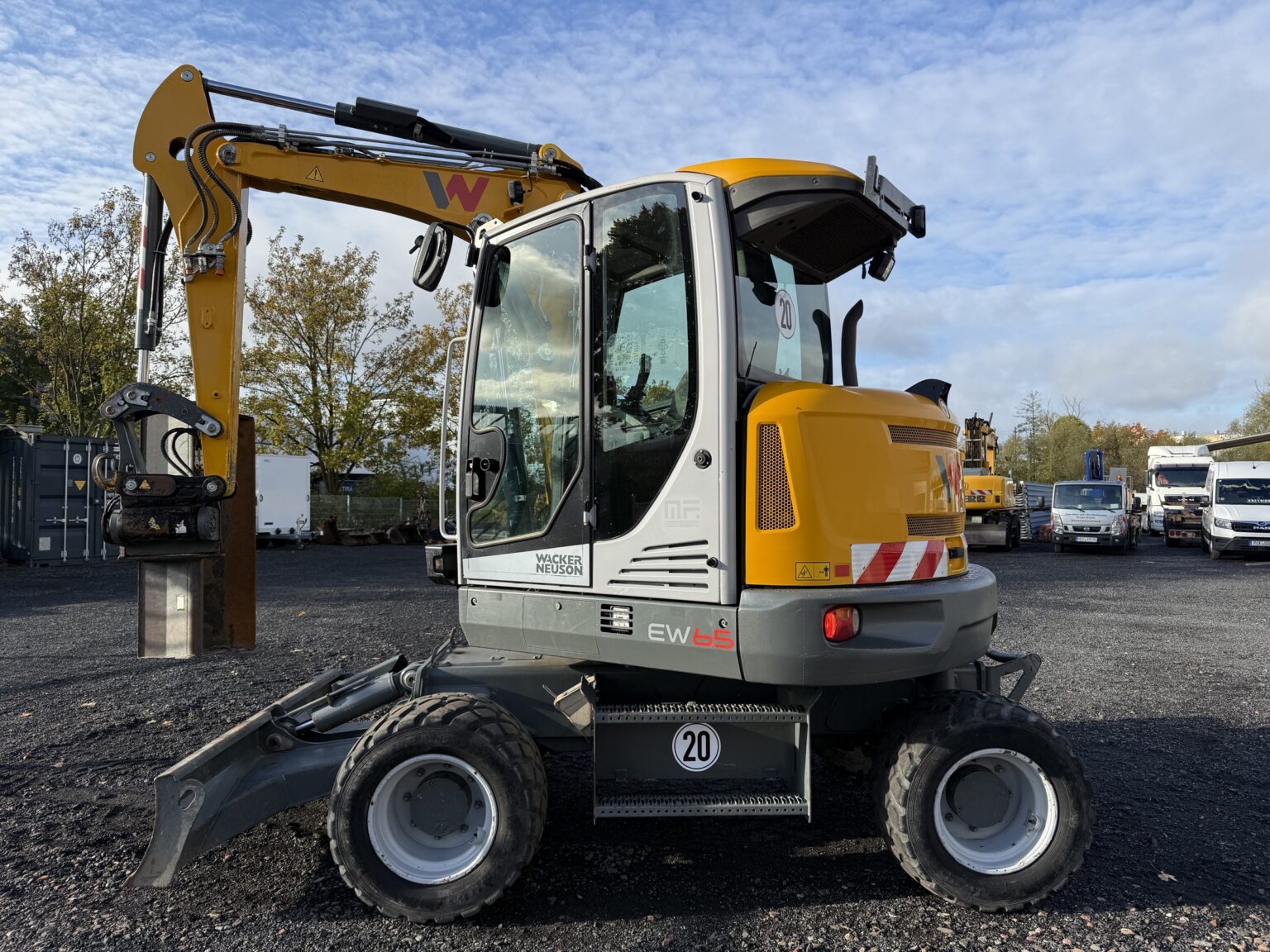 Wacker Neuson EW65 von Bauflotte GmbH in Bad Hersfeld